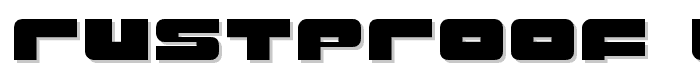 Rustproof Body font